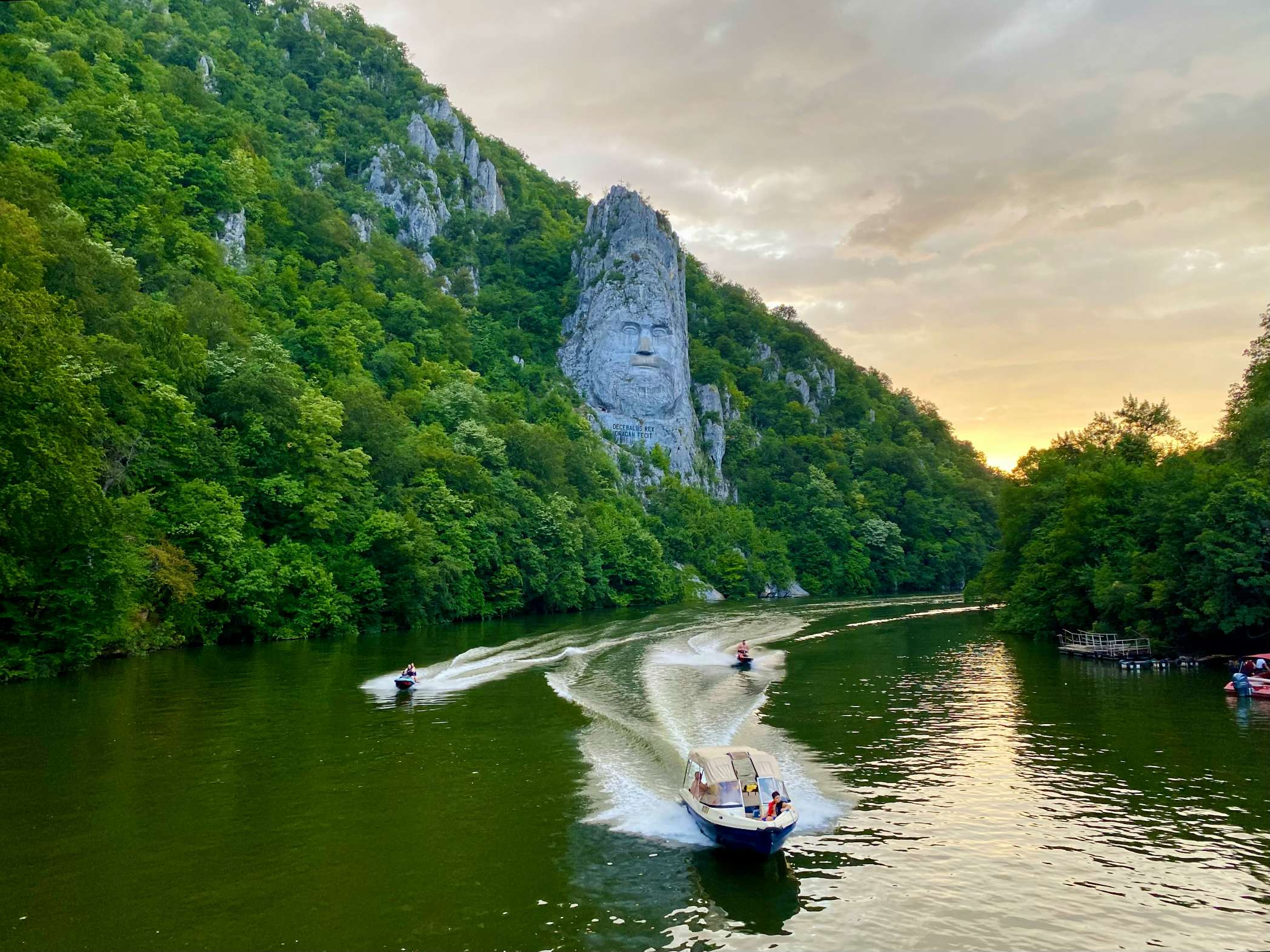 Danube_Decebal Statue